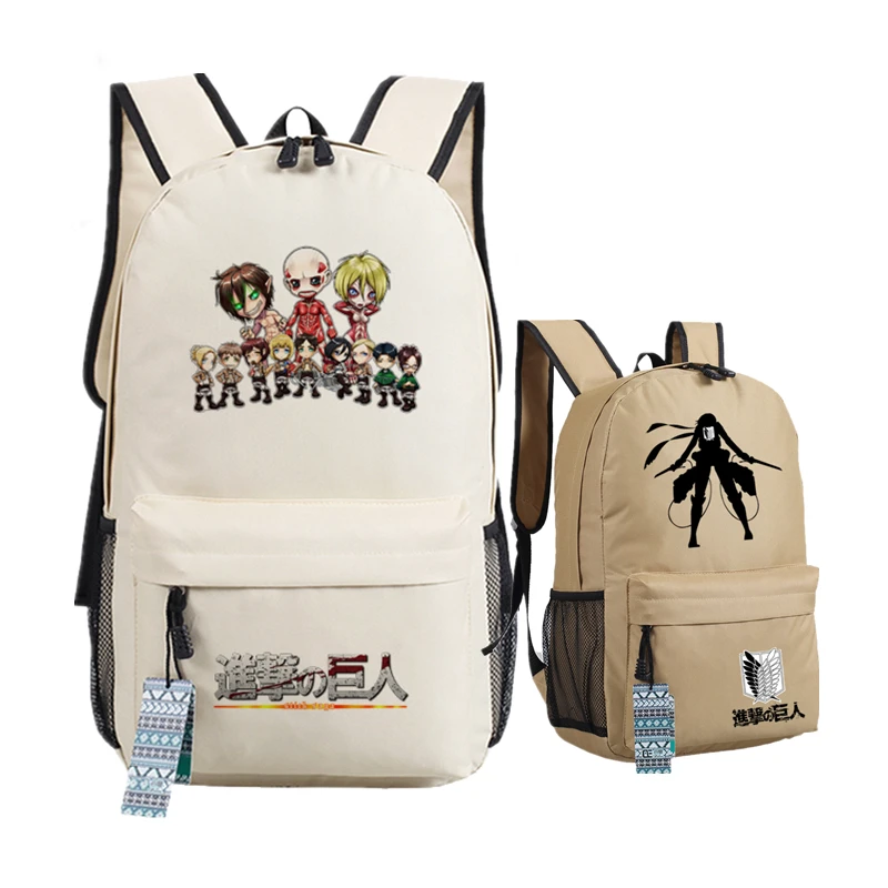 Школьный рюкзак атака на Титанов для женщин|printing backpack|attack on titan bagattack backpack |