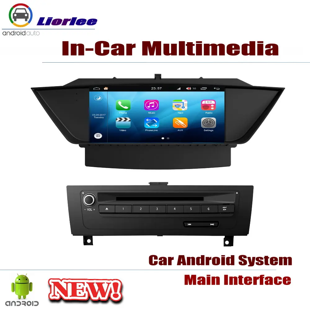 Clearance For BMW X1 E84 2009~2015 Car Android Player DVD GPS Navigation System HD Screen Radio Stereo Integrated Multimedia In Dash Unit 1