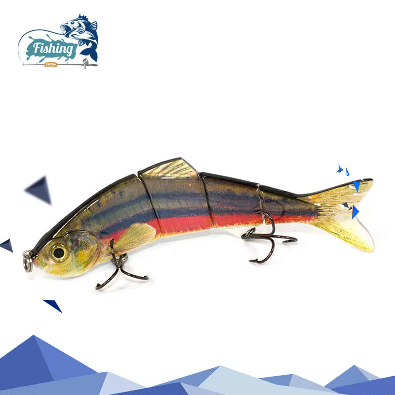 New Robotic Swimming Lure Electric Fishing Lure USB Bait Swimbait Crankbait H.Q