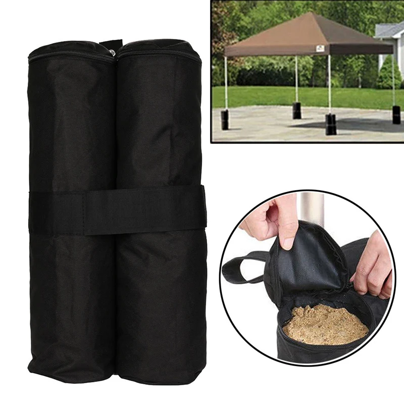 

Outdoor Camping Tent Fixed Sand Bag Shelter Practical Pavilion Leg Windproof Marquee Weights Feet Bags For Pop Up Canopy Tents