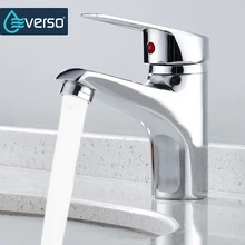Bathroom Basin Faucet Chrome Single Handle Kitchen Sink Faucet Cold and Hot Mixer Water Bathroom Bathroom Basin Faucet Chrome Single Handle Kitchen Sink Faucet Cold and Hot Mixer Water Bathroom