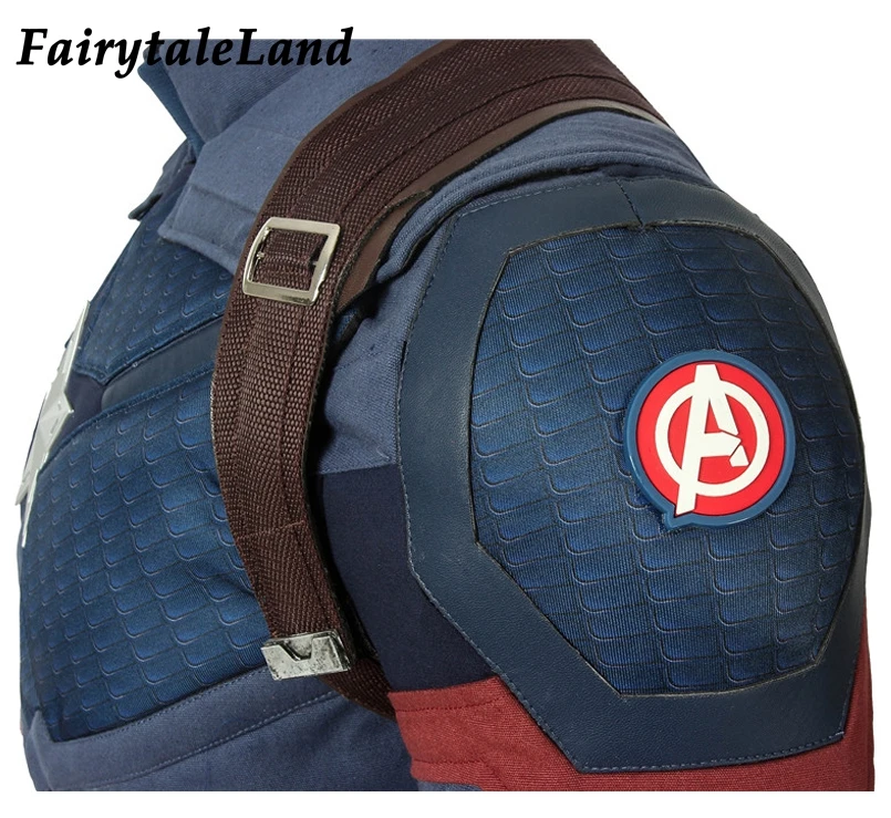 Avengers Endgame Captain America Cosplay costume full set Outfit Captain America Steve Rogers Jumpsuit free shipping custom made
