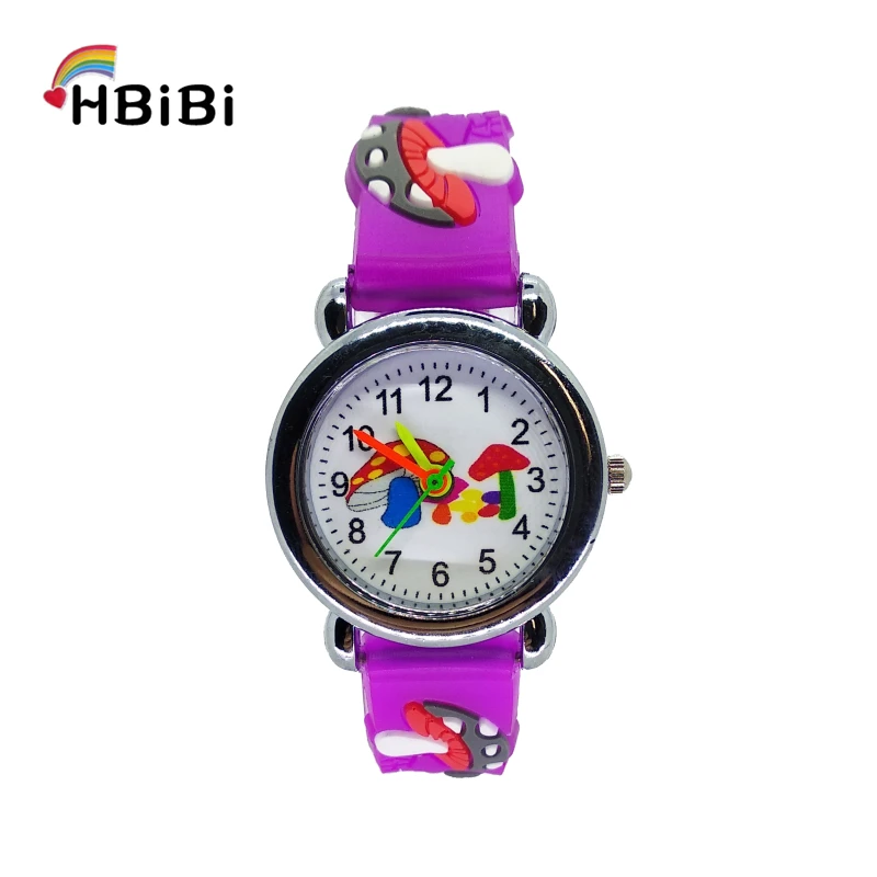 

Cute Mushroom Pattern Kids Watch Quartz Analog Children Watches For Child Boys Girls Student sports Clock Gift Relogio Feminino