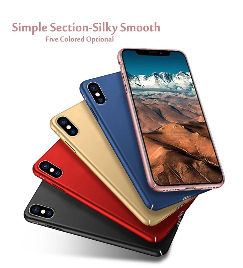 200 шт. Жесткий Чехол для iPhone X XS XR MAX 6 7 8 полное защитное покрытие Samsung Note 9 Huawei P10 P20 lite
