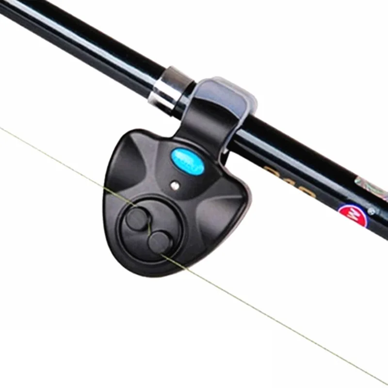 4pcs/lot LED Electronic Fish Bite Finder Alarm Alert Light On Fishing Rod Outdoor Fishing alarm device Loud Alarm