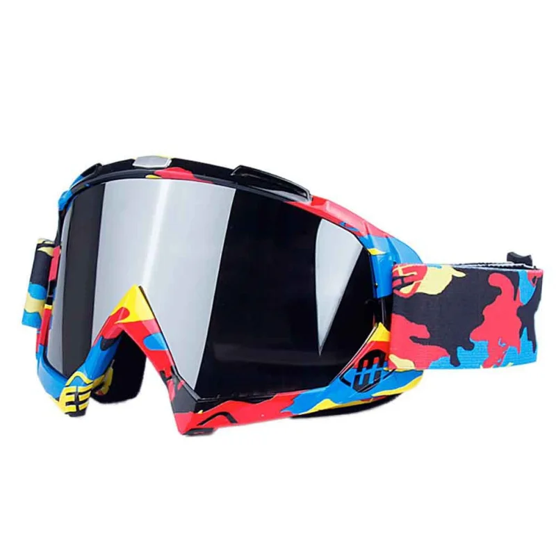 Лыжные мужские и женские противотуманные зимние очки Анти-УФ Сноуборд Снег Открытый Лыжный ветрозащитный очки - Цвет: 8