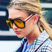 LongKeeper Oversized Sunglasses Men Women Brand Designer Mirror Vintage Outdoor Luxury Sun Glass UV400 Oculos de sol 58115 LongKeeper Oversized Sunglasses Men Women Brand Designer Mirror Vintage Outdoor Luxury Sun Glass UV400 Oculos de sol 58115