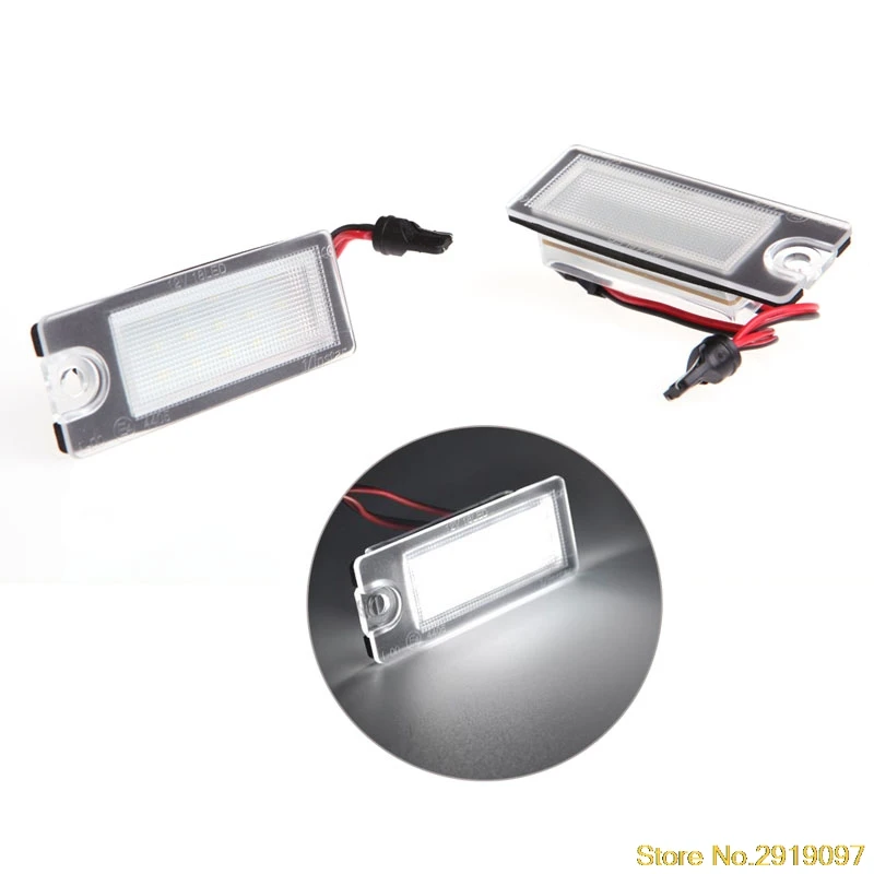 

Newest 2x No Error 18LED License Plate Lights For Volvo S80 1999-2006 V70 XC70 S60 XC90 Drop Ship