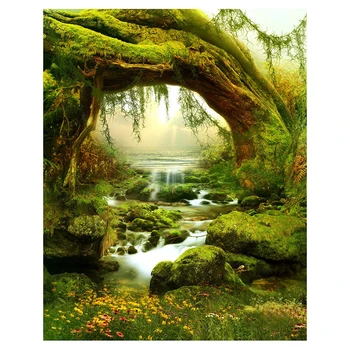 

5X7FT Vinyl Backdrop Photography Prop Fairy Tale Scenic Photo Background