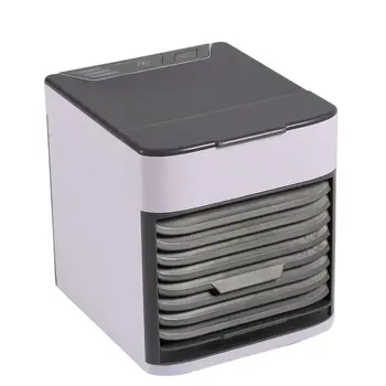 

USB Mini Portable Air Conditioner Humidifier Purifier 7 Colors Light Desktop Air Cooling Fan Air Cooler Fan for Office Home