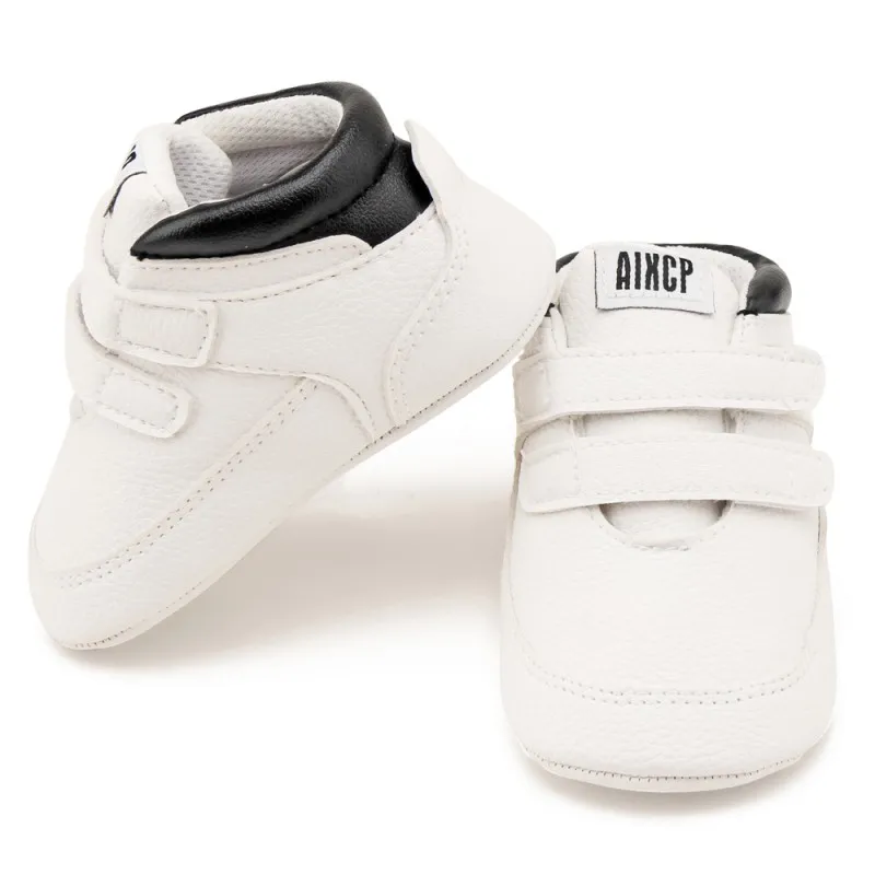 Новорожденных Обувь для младенцев из искусственной кожи кроссовки детские мокасины для Дети младенческой indoor Обувь для младенцев для