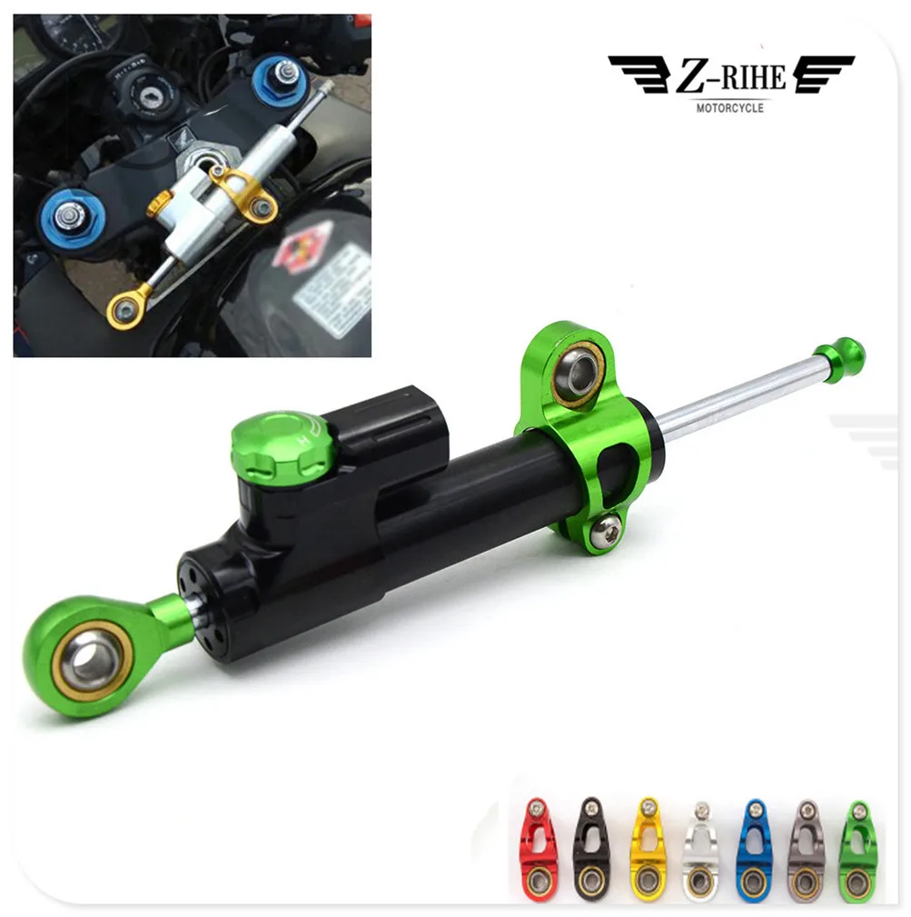 

Motorcycle CNC Adjustable Damper Stabilizer Damper Steering For SUZUKI RGV250 VS800 Intruder VZ800 Marauder Bandit 650S