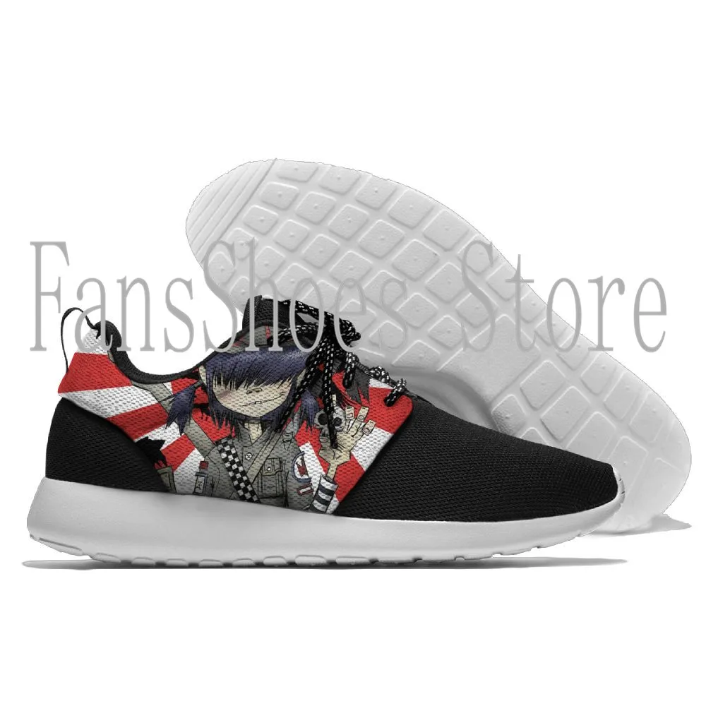

Gorillaz men Running Shoes Outdoor Walking Jogging Sneakers Lace Up Mesh Athletic breathable Shoes soft shoes stability