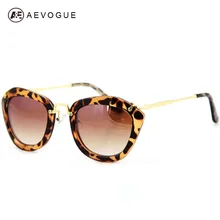 Aevogue marca diseño gafas de sol mujer gafas de sol más populares de moda de lujo de gran tamaño del marco gafas de sol uv400 ae0073