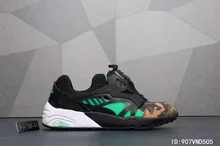 Original New Arrival PUMA Men's Ignite XT V2 Cross-Trainer camouflage Shoes  Women's shoes Breathable Badminton Shoes Size 36-44