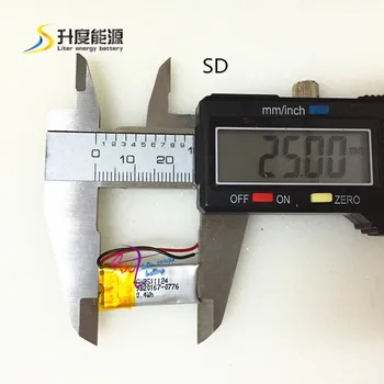 

501225 511124 501024 Small 501225 3.7v rechargeable lipo battery 3.7v 110mah