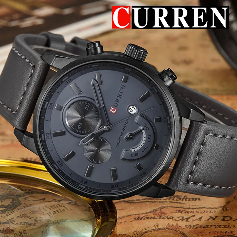 Relogio Masculino Curren Quartz Watch Men 8217 Top Brand Luxury Leather Mens Watches Fashion Casual Sport Clock Men Wristwatches Relogio Masculino Curren Quartz Watch Men 8217 Top Brand Luxury Leather Mens Watches Fashion Casual Sport Clock Men Wristwatches