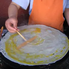 1 шт. Т Форма кухонное Деревянное яйцо палочка для выпечки жаровня креп для изготовления блинов тесто деревянный Рассекатель палки