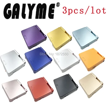 

3pcs/lot Hot Plastic Shell Housing Fit For GameboyAdvance SP GBO DMG GBASP Game Cover Case Handheld Boy Repair Original Lens