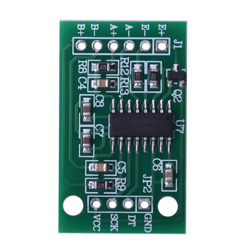 5 шт. HX711 датчик взвешивания двухканальный 24 бит точность A/D Модуль Датчик Давления Два выбираемых дифференциальный вход каналов