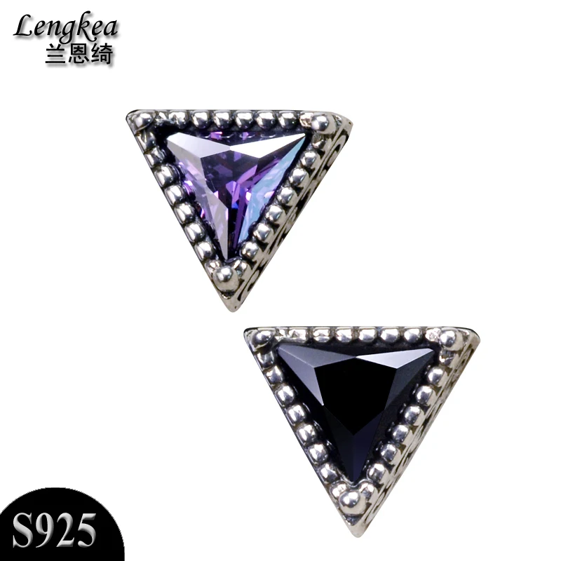 Для мужчин серьги wo Для мужчин Jewelry 925 серебро серьги-гвоздики ASOS Модные женские серьги пирсинг очаровывает брелок треугольник модель