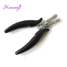 1 шт. из нержавеющей стали Prebond для удаления волос плоскогубцы для волос/щипцы для наращивания волос/Fusion Prebonds для удаления с зубьями плоскогубцы для волос