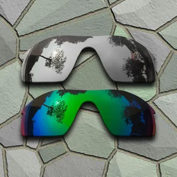 

Chrome&Jade Green Sunglasses Polarized Replacement Lenses for Oakley Radarlock Path