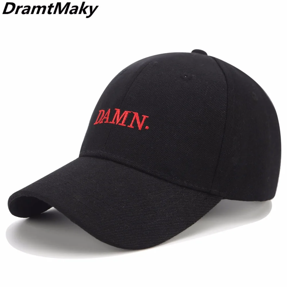 Бейсболка с надписью «DAMN Rapper», бейсболка Kendrick Lamar Dad, Мужская кепка в стиле хип-хоп, Регулируемая Кепка s для мужчин и женщин, хлопковые шапки унисекс с вышивкой