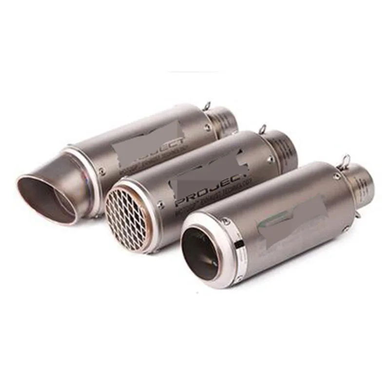 

Universal 51mm modified motorcycle exhaust escape moto For gsxr 750 CBR10000 Z1000 Z800 BN600 pit bike exhaust with DB killer