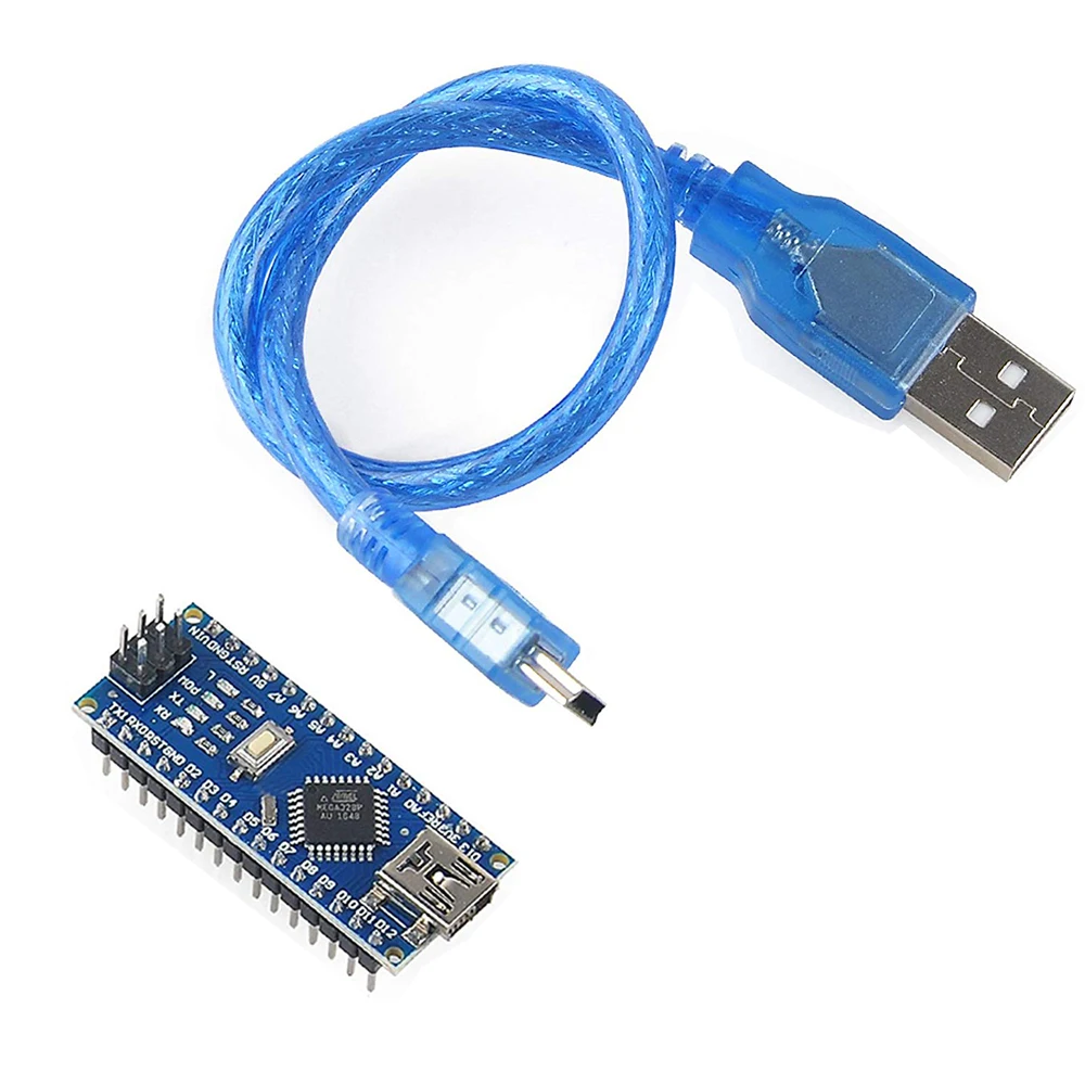 5 шт. Nano Mini USB с Загрузчиком совместимый Nano 3,0 контроллер для Arduino CH340 USB драйвер Nano v3.0 16 МГц ATMEGA328P