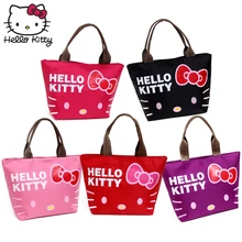 Hello kitty, Женская мультяшная Милая косметичка, сумка для путешествий, чехол для мытья, плюшевый рюкзак для девочек, удобная сумка на запястье, косметичка, красивая девушка