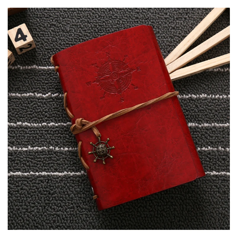 Винтажный Дневник для парусного спорта, записная книжка, пустой кожаный чехол, дневник на резинке 145X105 мм, Жесткая обложка, мягкая копия