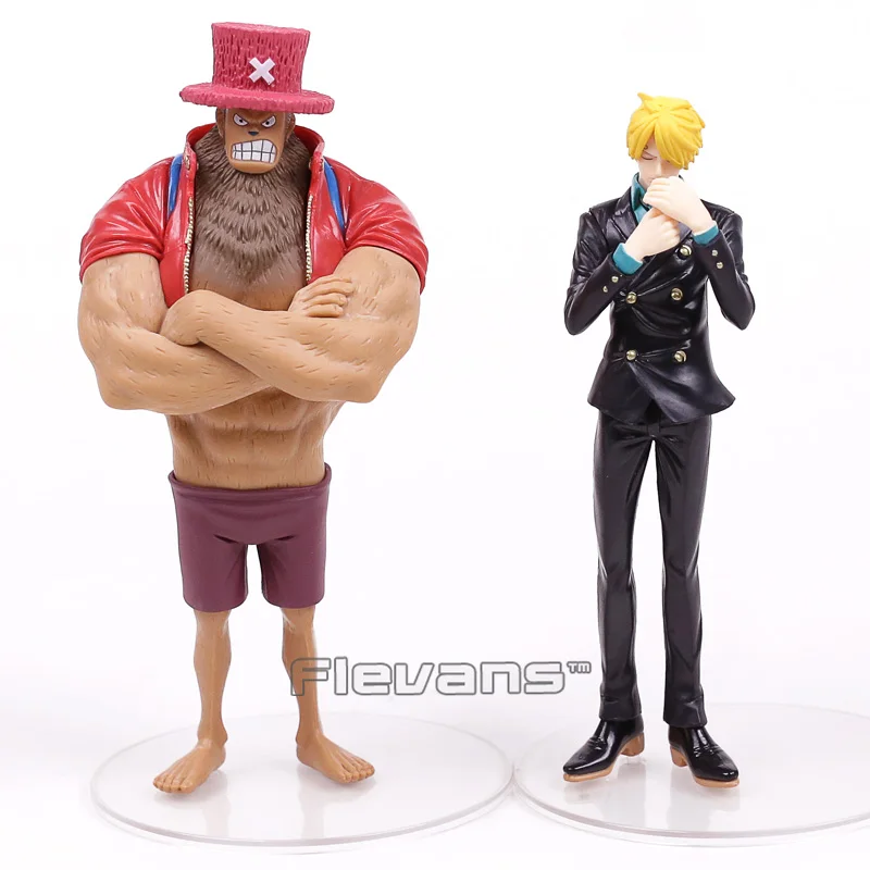 

Anime One Piece Dramatic Showcase 3rd season vol.3 Chopper and Sanji PVC Figures Collectible Model Toys 2pcs/set