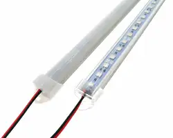 Светодиодный бар свет 5050 50 см IP65 SMD 36 светодиодный Светодиодный жесткой полосы бассейн DC 12 В