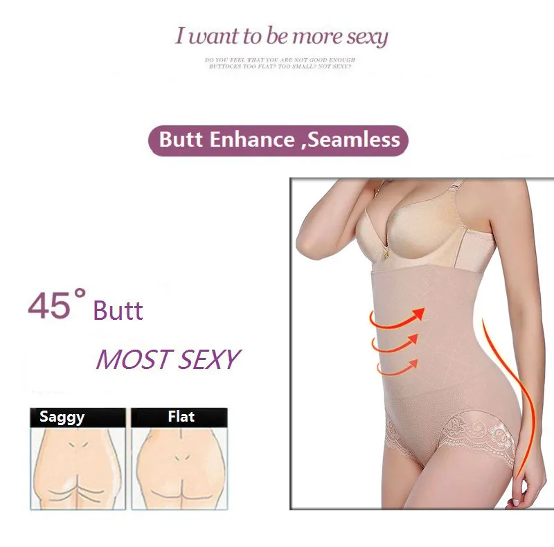 leonisa shapewear NINGMI Waist Trainer Control Panties for Women Party Body Modeling Belt Shaper Tummy Control Pulling Underwear Butt Lifter Short tummy control underwear