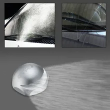 1 пара автомобиля универсальное переднее лобовое стекло из металлического алюминиевого сплава цельный распылитель головки тумана сопло крышка стеклоочистителя веерообразная насадка