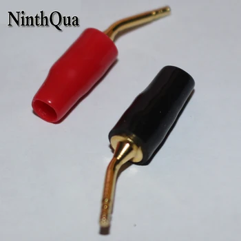 

10pairs red black 2mm banana plug speaker Terminals plug Amp plugs wiring pin plug Hi-fi Adapter copper