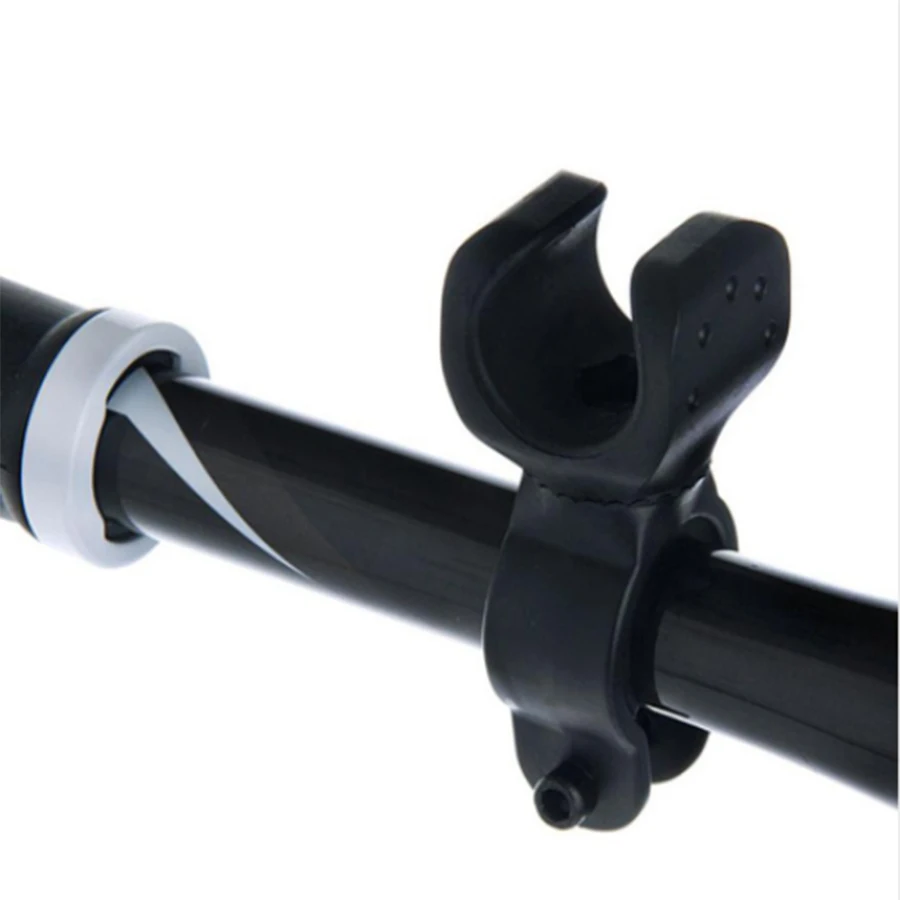Top 360 Swivel Bike LED Flashlight Mount Bracket Flash Torch Holder Bicycle Light Accessories Outdoor Front Light Clip Clamp Lantern 4