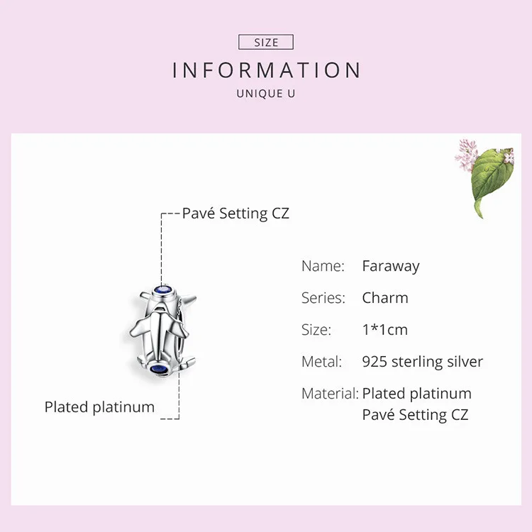 Браслет Pandora, серебро 925,, военный самолет, звезда, бант, бисер, s925, Круглый, белый, CZ, буквы, перо, подвески, сделай сам, ювелирное изделие