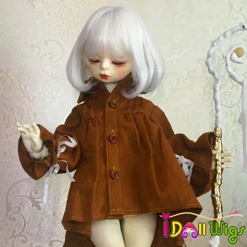 

Free Shipping Doll Bjd Wig Fashion Style Doll Long Curly Synthetic Hair Wig