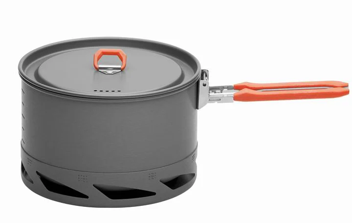 

New Heat Exchanger Camping Pot Outdoor Cookware Cooking Pot FMC-K2