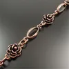 1Meter Copper Chain Flower Style For Handbag Women Male Jewelry Antiquqe Style Copper  Tone  Jewelry Necklace Chain 10*10MM ► Photo 1/2