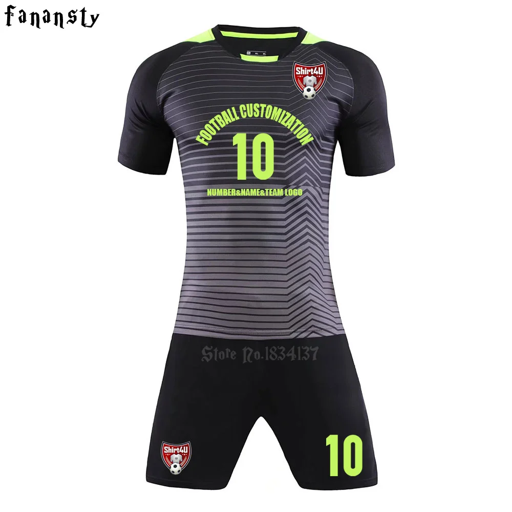 Top quality soccer jerseys 2017 2018 Adult customized football jerseys