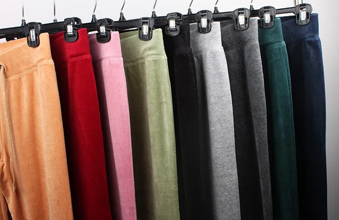 

2019 New Velvet Women Slim Flare Lengthen Pants 12 Colors Available