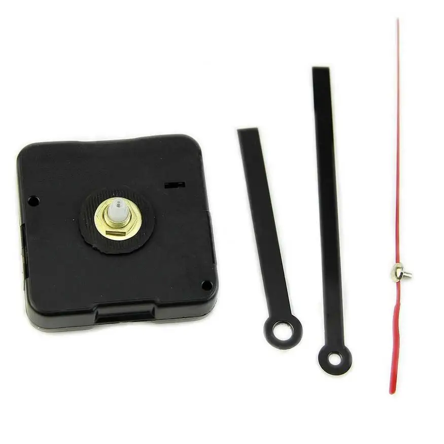 

Hands DIY Quartz Wall Clock Movement Mechanism Repair Tool Kit with Black & Red