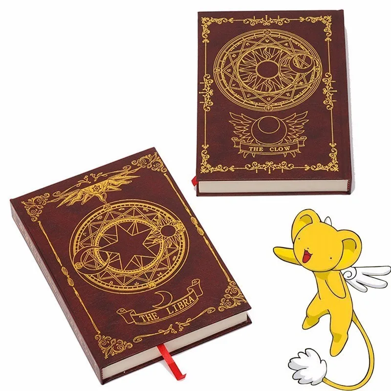 Аниме Cardcaptor Sakura notebook Captor Sakura CERBERUS Clow Libra узор звезда Clow Magic notebook дневник для друга подарок