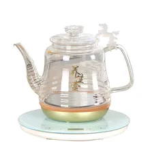 Электрический чайник цветочный горшок стеклянный кипяток чайники