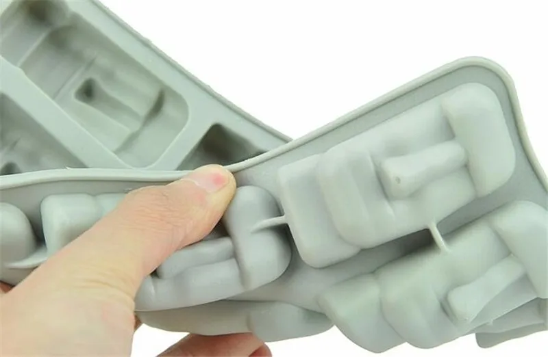 Easter Island Moai Stone Statues Ice Trays 3