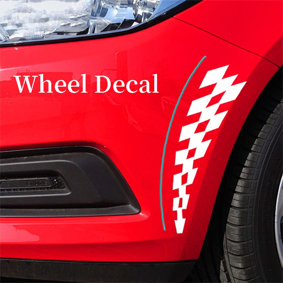 2 шт. крутой автомобильный край колеса крыло брови Наклейка для Ford Mondeo Kuga Fiat 500 Abarth Nissan Ashqai J11 J10 Juke Jeep Wrangler JK