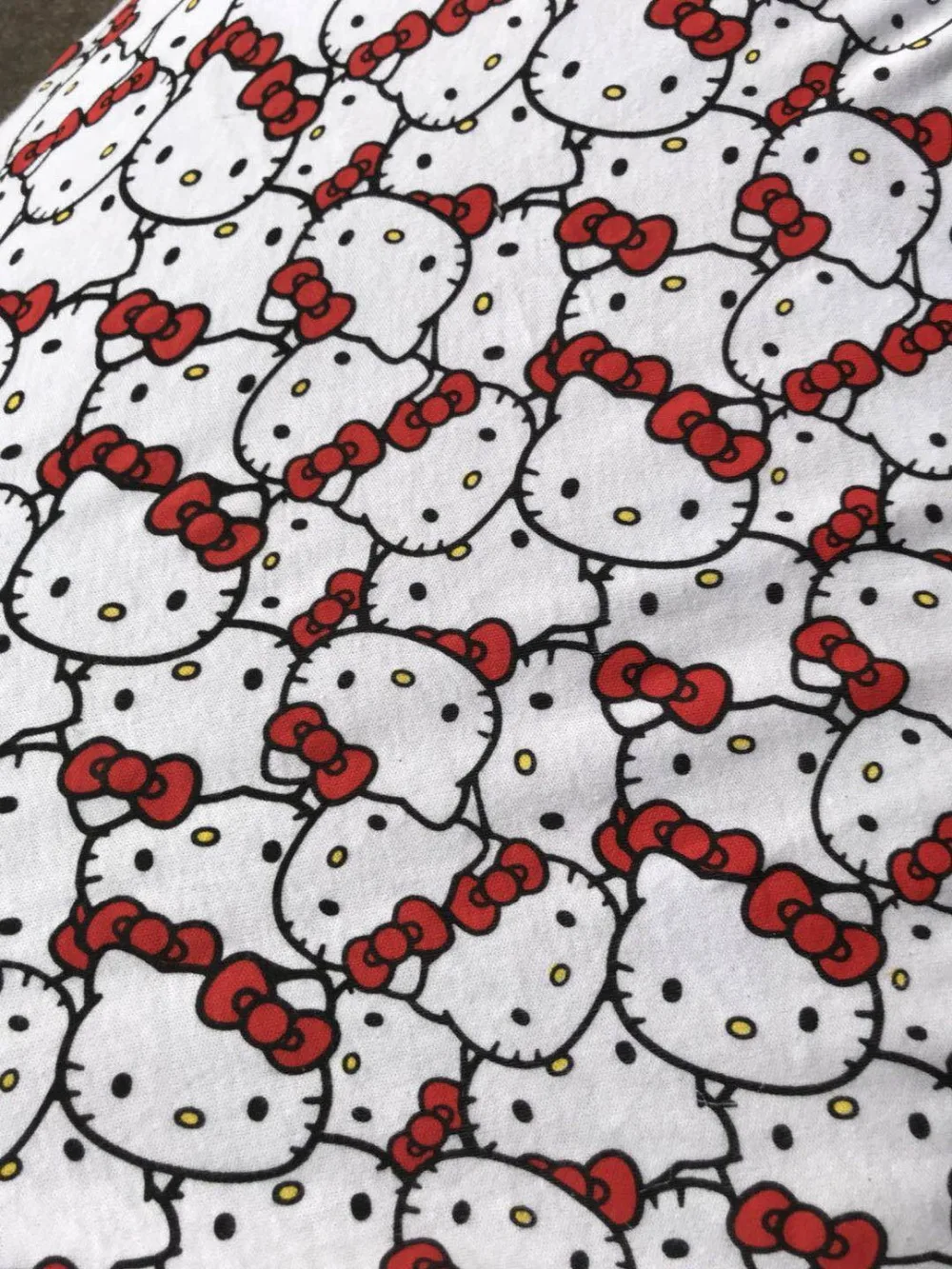 hello kitty jersey fabric